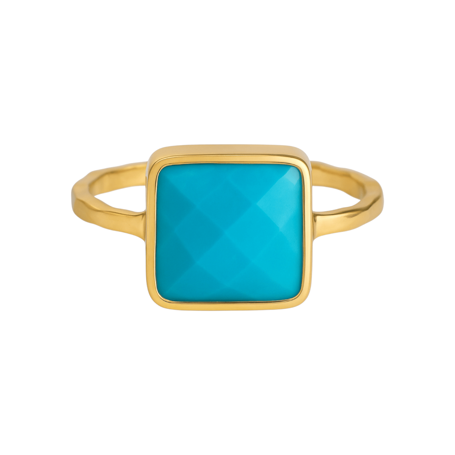 Turquoise | Bezel Ring - Bara Boheme