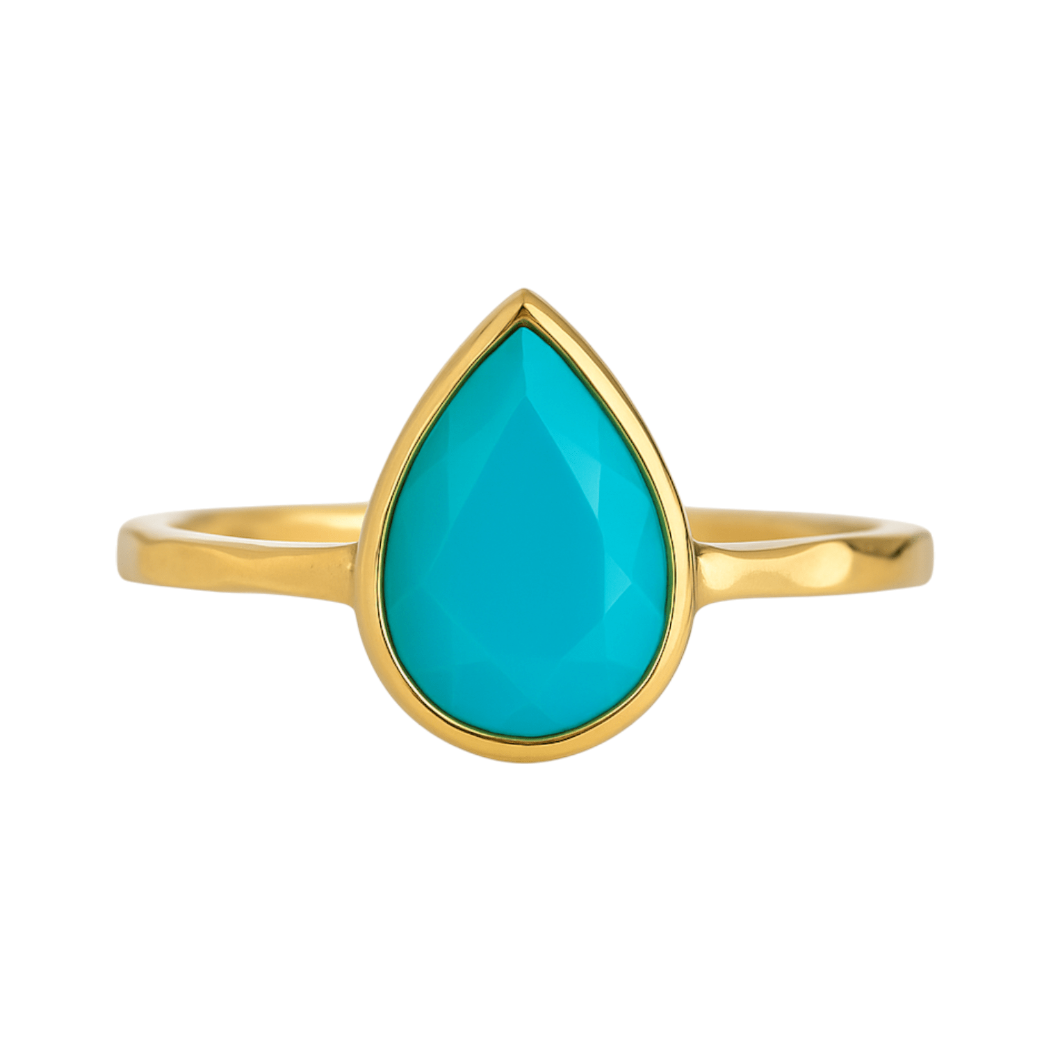 Turquoise | Bezel Ring - Bara Boheme