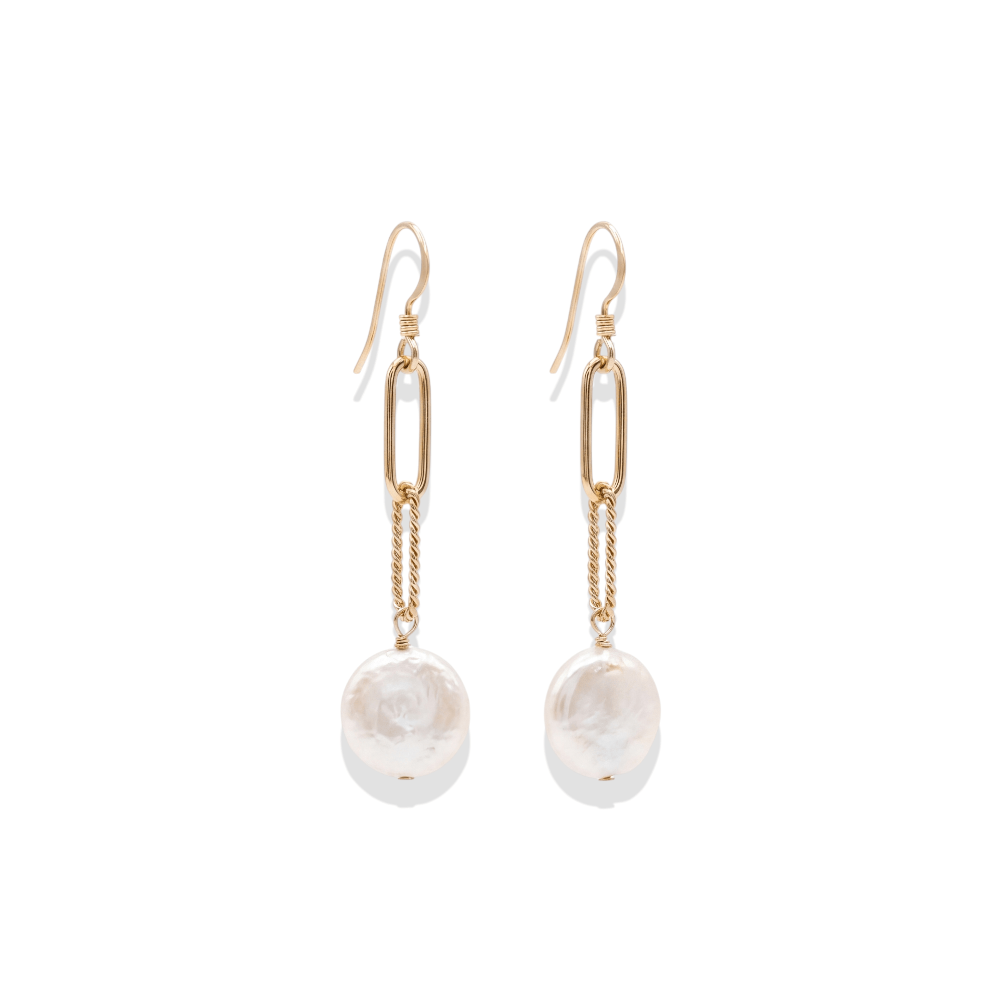 Velour Pearl Drop Earrings - Bara Boheme