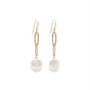 Velour Pearl Drop Earrings - Bara Boheme