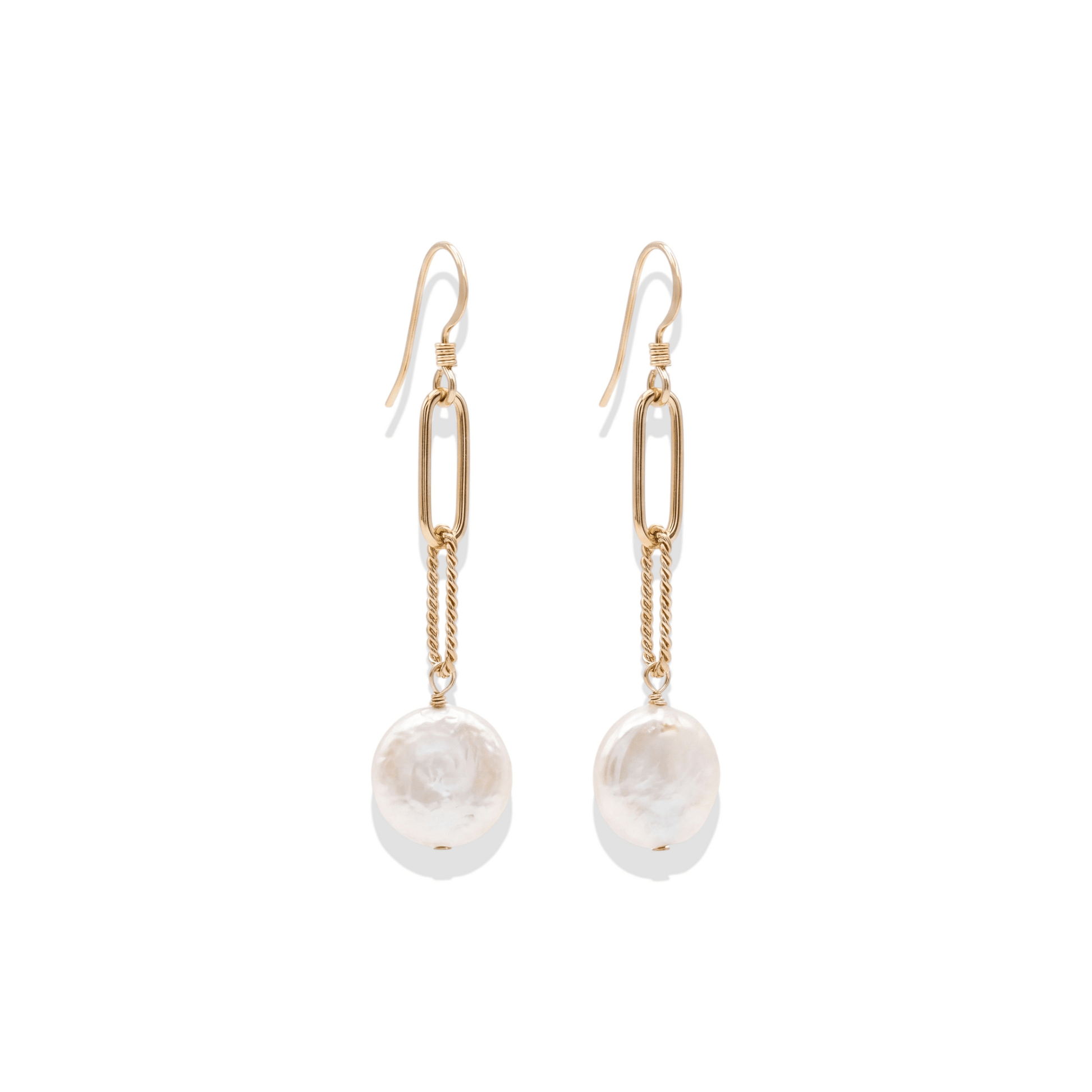 Velour Pearl Drop Earrings - Bara Boheme