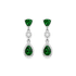 Verity | Pave Drop Earrings - Bara Boheme