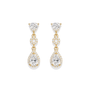 Verity | Pave Drop Earrings - Bara Boheme