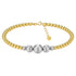 Victoria | Gold Filled Beaded Anklet - Bara Boheme