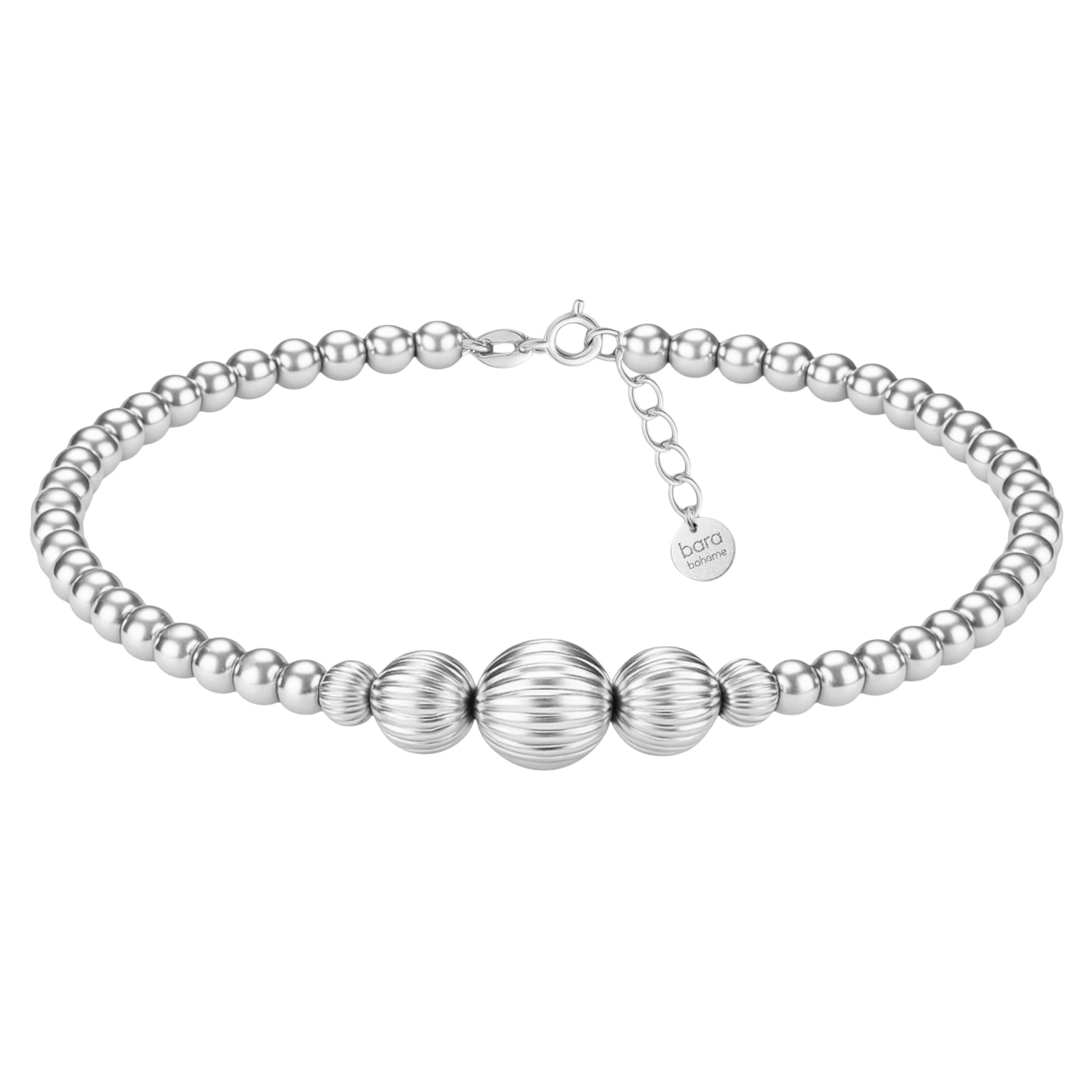 Victoria | Gold Filled Beaded Anklet - Bara Boheme