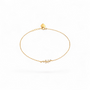 Vine | Solid Gold with Diamonds Bracelet - Bara Boheme