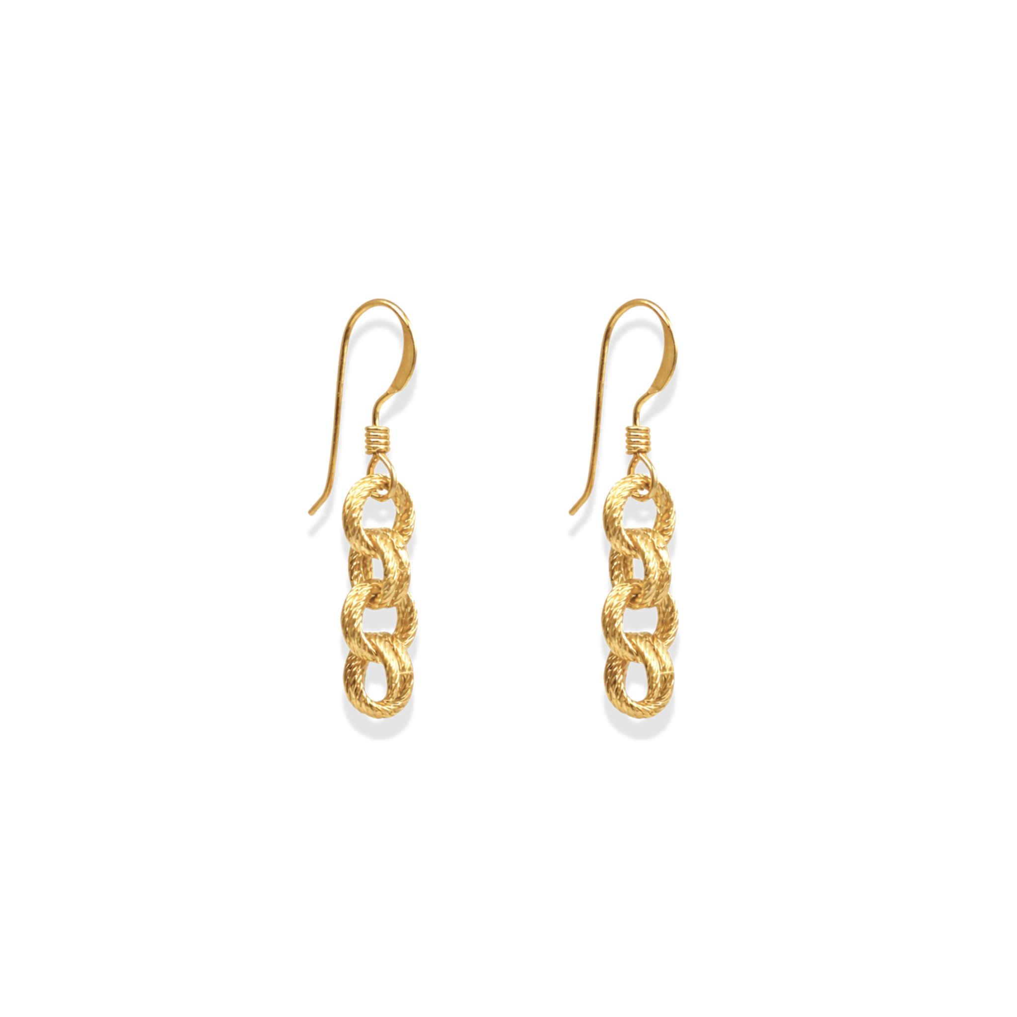 Vintage Chain | 1" Earrings - Bara Boheme