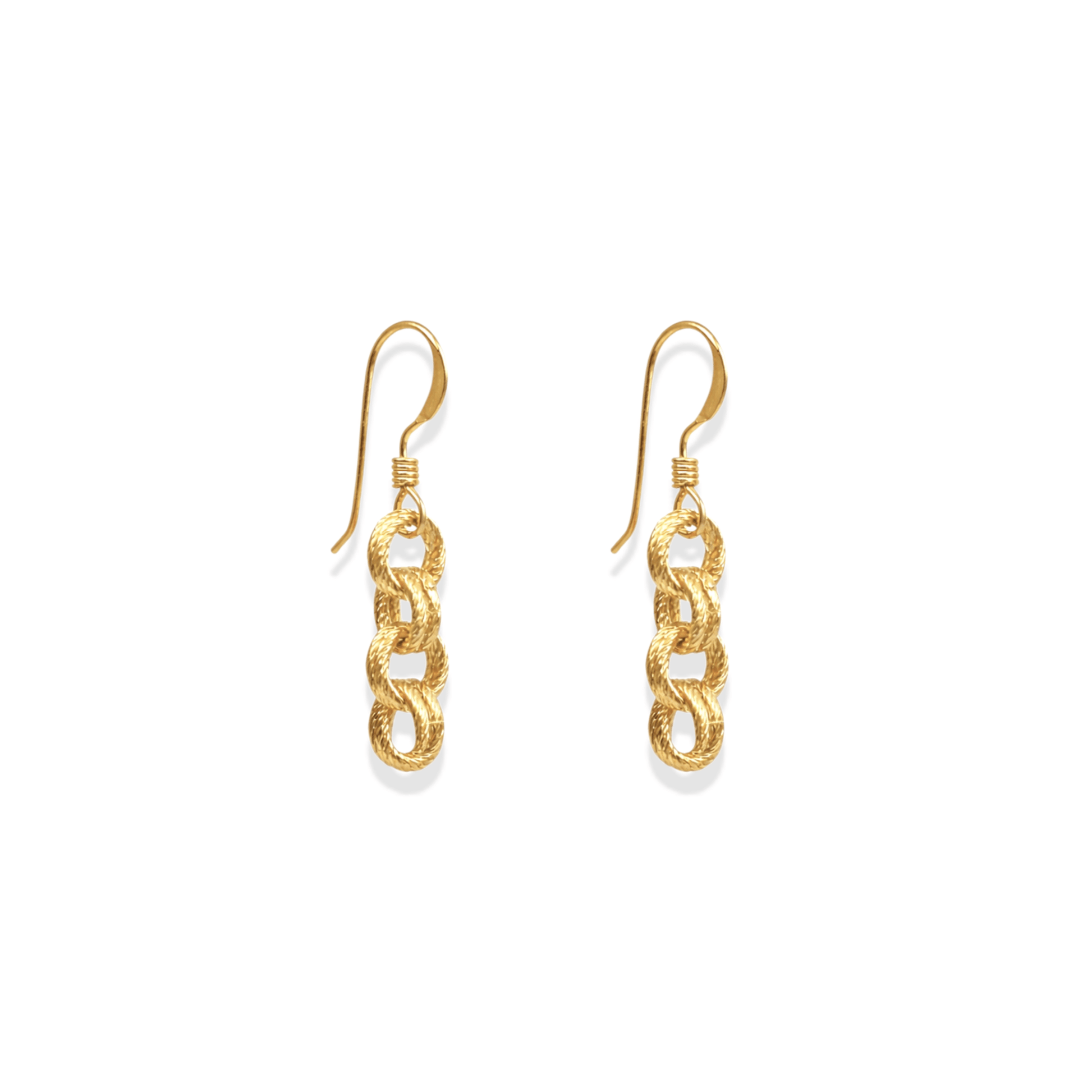 Vintage Chain | 1" Earrings - Bara Boheme
