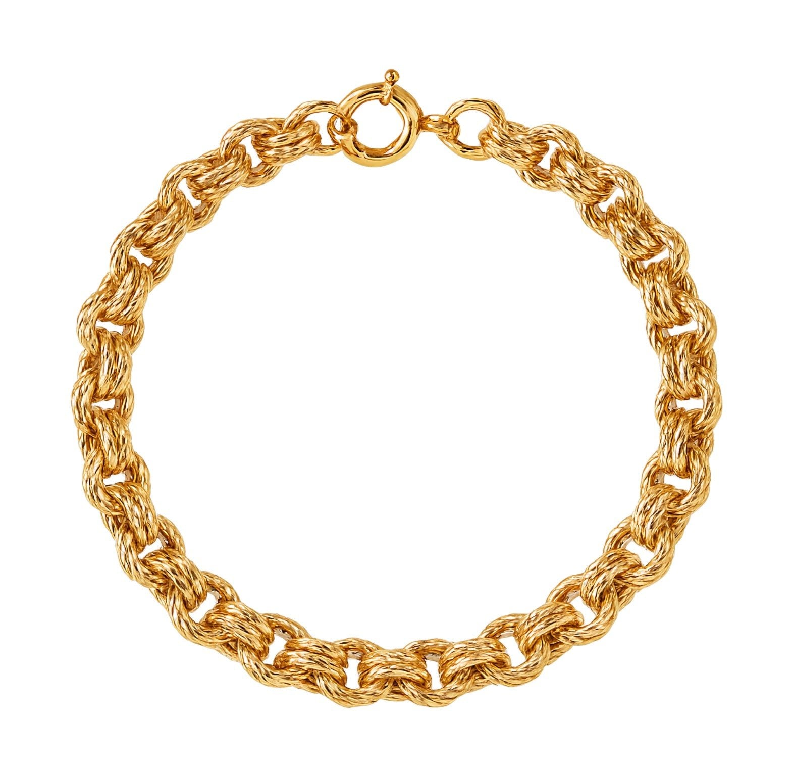Vintage Chain | 18K Gold Plated Bracelet - Bara Boheme