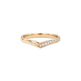 The Everlasting — Solid Gold Ring with Embellishment
