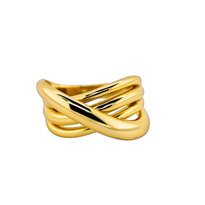 "WILLOW" Gold Plated Ring