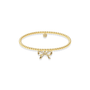 Wish Bow Beaded Charm Bracelet - Bara Boheme