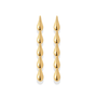 Zoey | Gold Teardrop Earrings - Bara Boheme