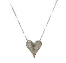 3D Heart Large Necklace