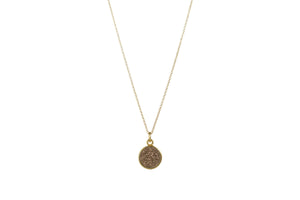 DRUZY ROUND SPS NECKLACE - MEDIUM