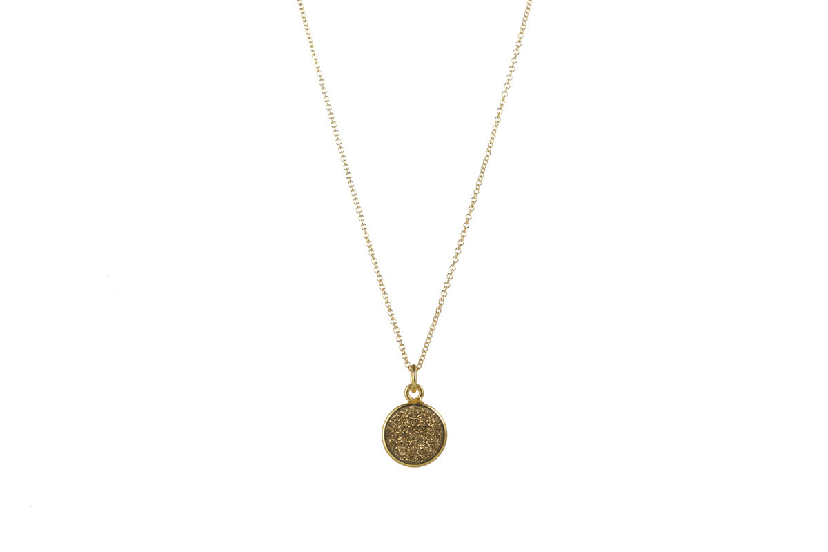 DRUZY ROUND SPS NECKLACE - MEDIUM