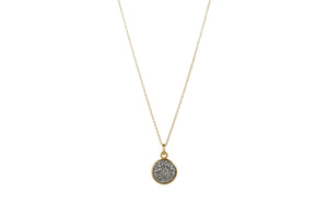 DRUZY ROUND SPS NECKLACE - MEDIUM