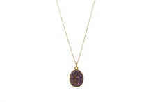 DRUZY OVAL SPS NECKLACE - MEDIUM