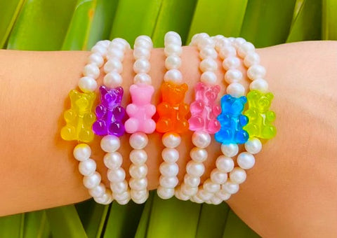 Gummy Bear Pearl Bracelet