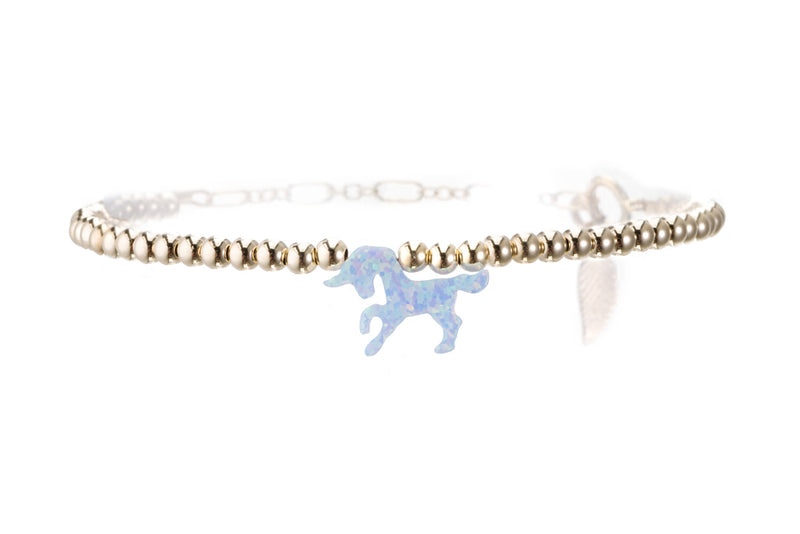 Unicorn best sale ankle bracelet
