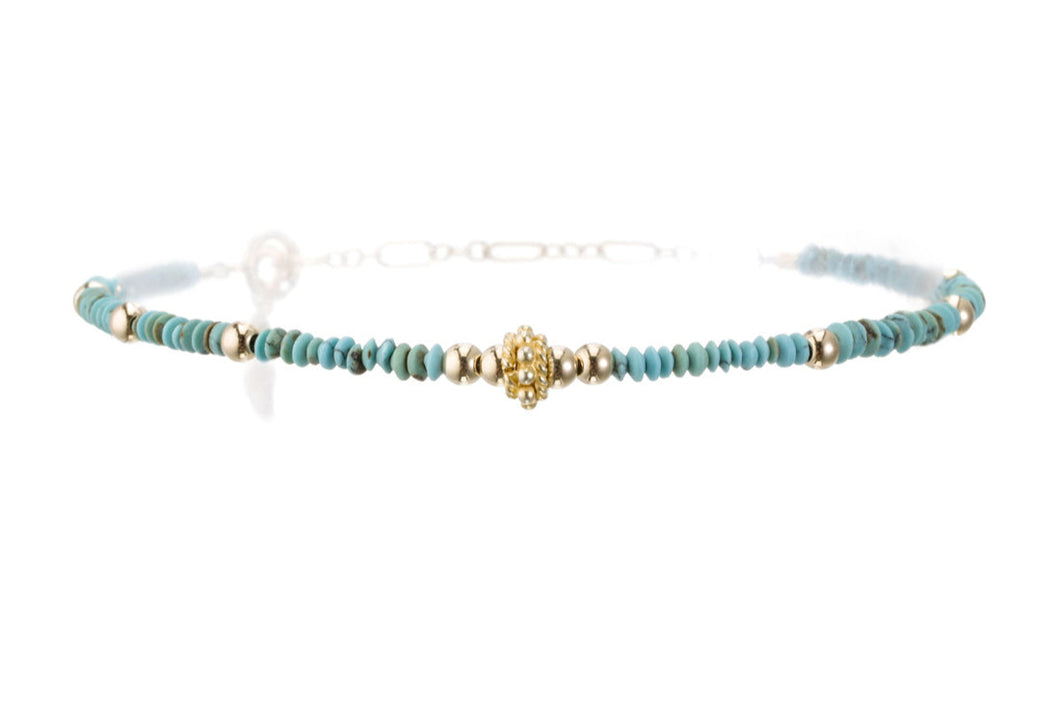 RAW TURQUOISE BRACELET
