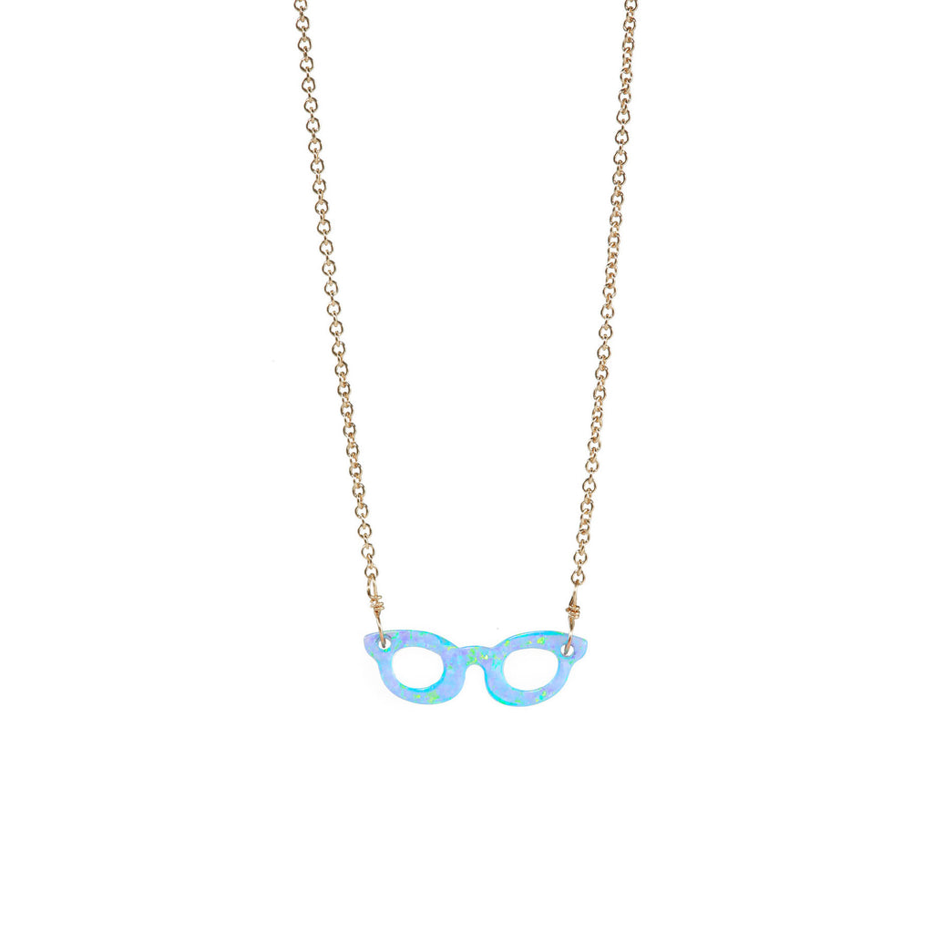 GLASSES OPAL NECKLACE – Bara Boheme