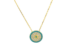 "SELENE" Evil Eye CZ Necklace