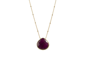SPS BEZEL NECKLACE