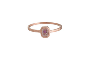 RECTANGLE VINTAGE ROMANCE RING