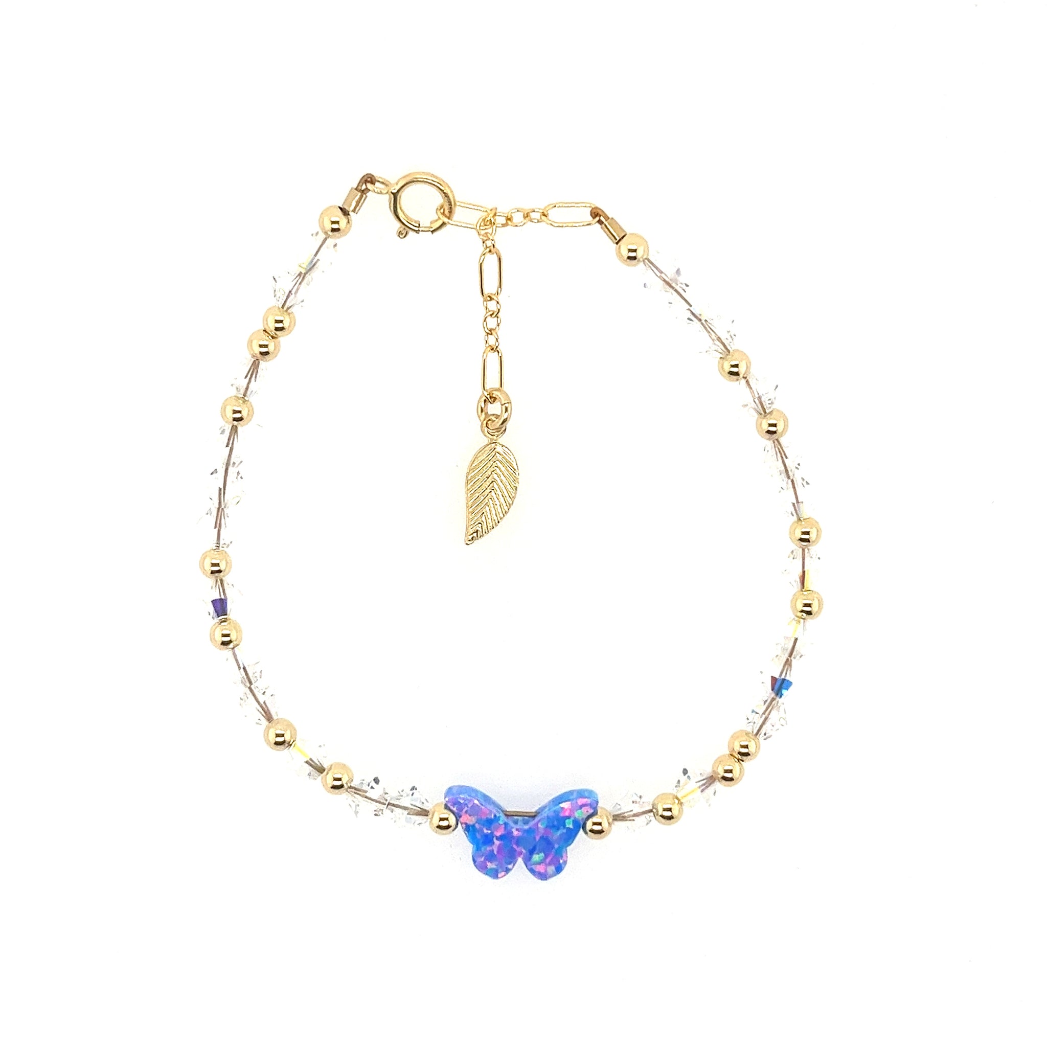 Gold Plated Butterfly Charm Thin Slim Promise Animal Themed Stacking B –  The Colourful Aura