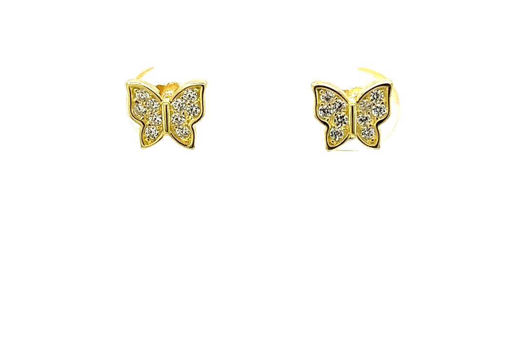 Butterfly Stud Earrings