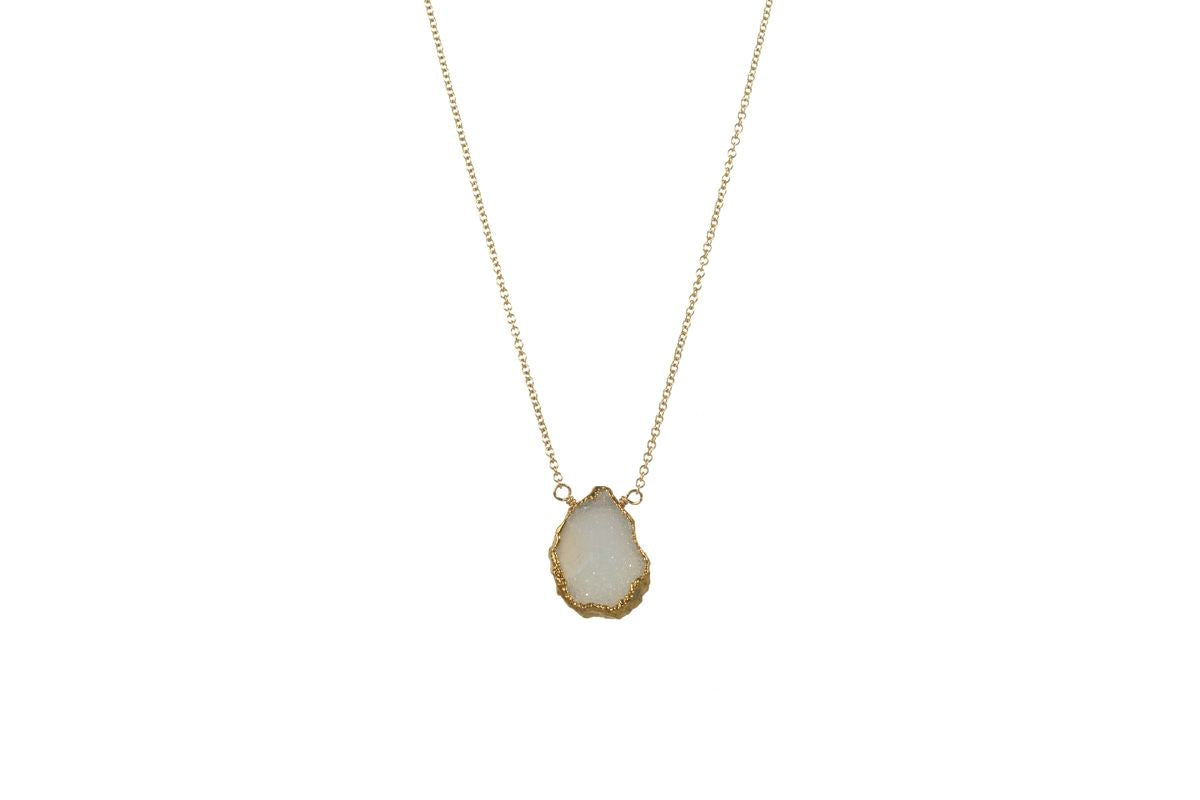 SPS | Gold Filled Druzy Necklace