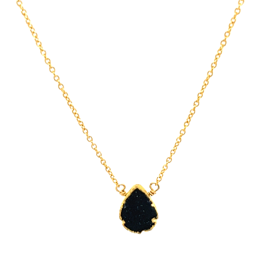 SPS | Gold Filled Druzy Necklace