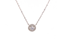 HALO SOLITAIRE  Necklace