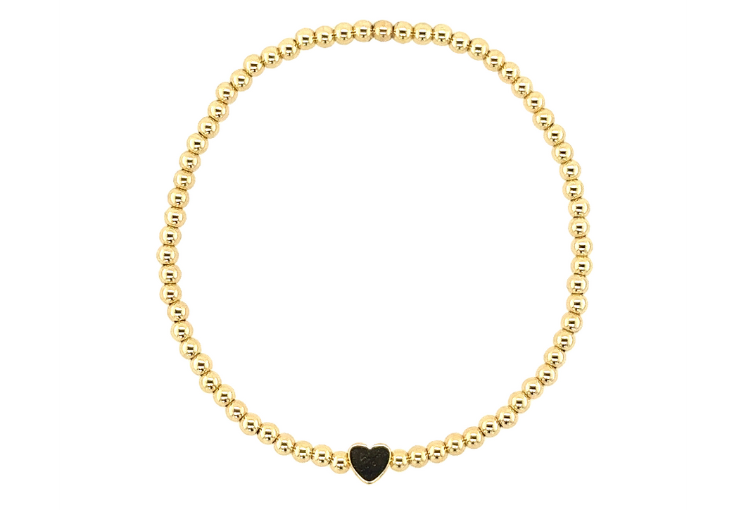Heart Charm Bracelet