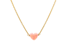 bara boheme | "HEART" Opal Medium Necklace