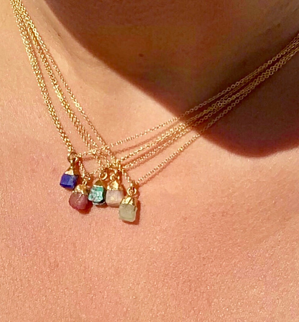 SPS | Gold Filled Chunk Necklace