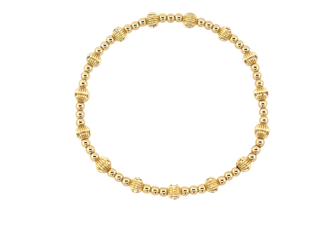 "LONDON" 14k gold-filled beaded bracelet