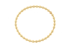 "NICOLE" 14k gold-filled beaded bracelet