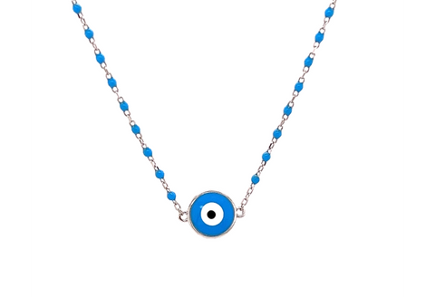 Evil Eye "Odysseus" Dotted Necklace