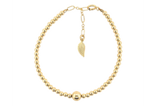 "OLIVIA" 14k gold-filled beaded bracelet