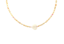 PASTEL PEARL CHOKER NECKLACE