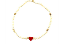 PEARL HEART BRACELET