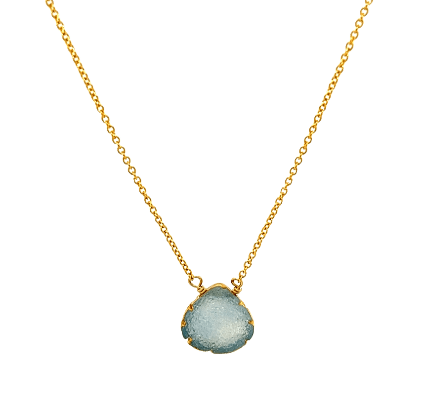 SPS | Gold Filled Druzy Necklace - Bara Boheme