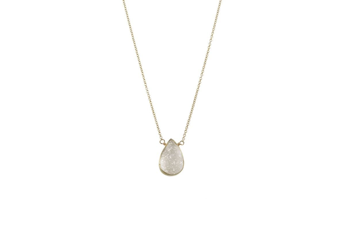SPS | Gold Filled Druzy Necklace - Bara Boheme
