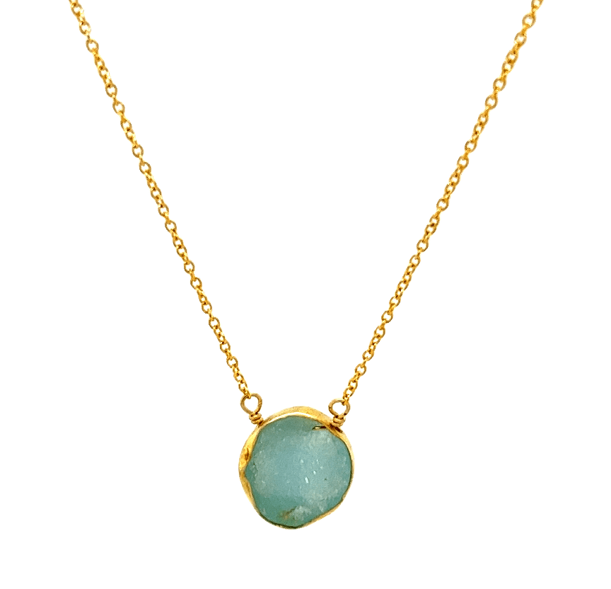 SPS | Gold Filled Druzy Necklace - Bara Boheme