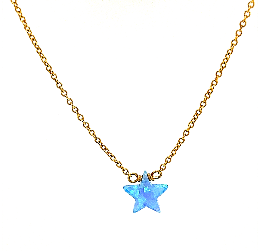 Star OPAL necklace